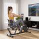 Hop-Sport HS-4500L Arkil recumbent exercise bike, electromagnetic, up to 120 kg, black-gold