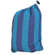 Jumi Garden Hawaiian fabric hammock with cover, blue with green