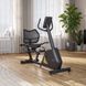Hop-Sport HS-4500L Arkil recumbent exercise bike, electromagnetic, up to 120 kg, black-gold
