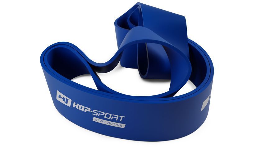 Резинка для фітнесу Hop-Sport 28-80 кг HS-L064RR, Латекс, опір 28-80, синя