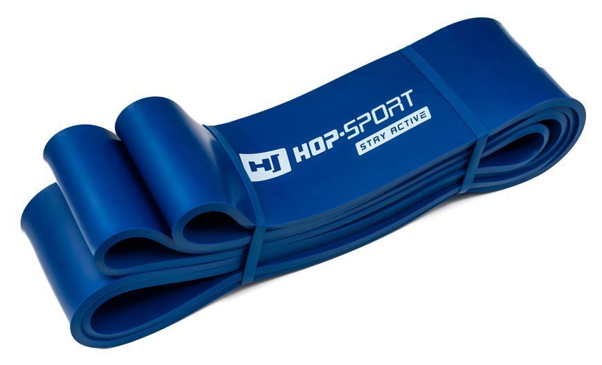Резинка для фітнесу Hop-Sport 28-80 кг HS-L064RR, Латекс, опір 28-80, синя