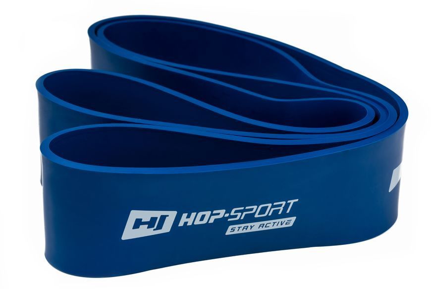 Резинка для фітнесу Hop-Sport 28-80 кг HS-L064RR, Латекс, опір 28-80, синя