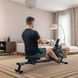 Hop-Sport HS-085R Bazel Magnetic Rowing Machine, up to 120 kg, Black and Gold