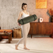 Коврик для йоги Hop-Sport HS-NB015GM NBR 1,5см темно-зелений