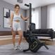 Hop-Sport HS-085R Bazel Magnetic Rowing Machine, up to 120 kg, Black and Gold
