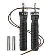 Скакалка швидкісна для кросфіту Cornix Speed Rope Pro XR-0524, з обважнювачем, чорна