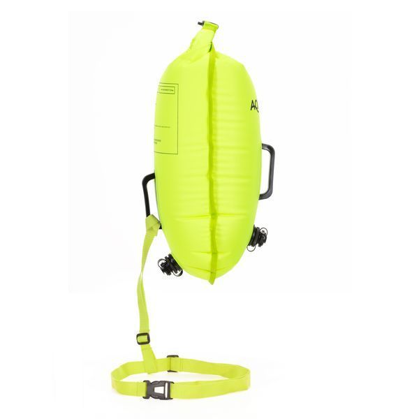 Aquaget AQ0039 2-in-1 Swimming Buoy, 15 L, Lime Green