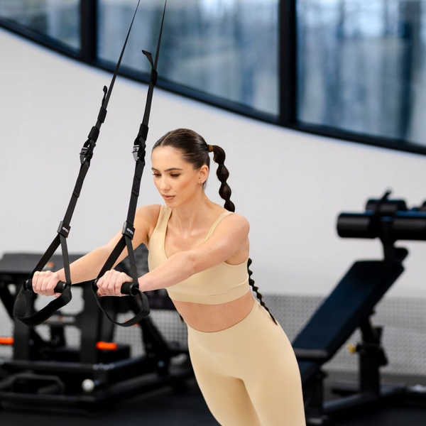 Тренувальні петлі Gymtek Pro, розмір 133-185 см, чорний 5907766663850 фото