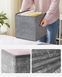 Набір складаних органайзерів для зберігання Leobert CubeFit, сірий &mdash; фото 4
