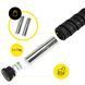Скакалка скоростная для CrossFit Cornix Speed Rope Pro XR-0524, с утяжелителем, чёрная &mdash; фото 10