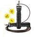 Скакалка скоростная для CrossFit Cornix Speed Rope Pro XR-0524, с утяжелителем, чёрная &mdash; фото 7