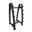 Generation Fitness FF71O1C rack for bars and barbells, holds 10