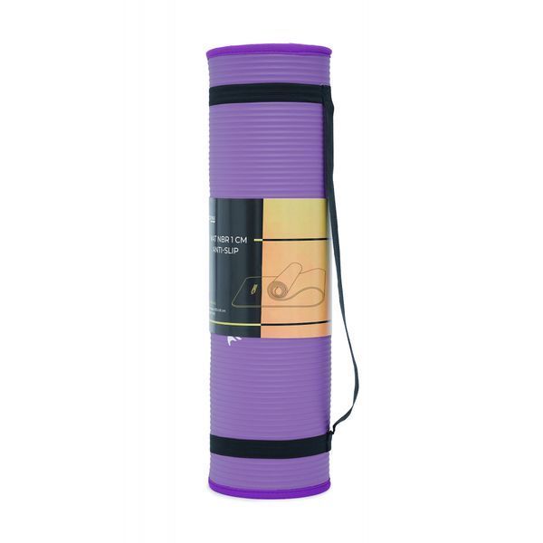Спортивный коврик Cornix NBR 183 &times; 61 &times; 1 см для йоги и фитнеса XR-0093 Purple/Purple &mdash; фото