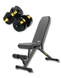 Набір Besport PowerPro гантелі 2х21кг з лавою TX-150B &mdash; фото 1