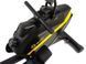 Гребний тренажер Besport BS-1006R BOATER, магнітний, до 150 кг, жовто-чорний