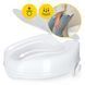 Насадка (надставка) на унітаз 4FIZJO 15 см White (P-5905973406444)