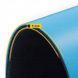 4FIZJO PU Sports Mat 183 &times; 61 &times; 0.4 cm for Yoga and Fitness Blue