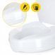 Насадка (надставка) на унітаз 4FIZJO 15 см White (P-5905973406444)