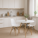 Leobert Todi round table 100 cm, white