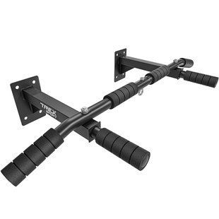 Wall-mounted Trex Sport TX-030PB pull-up bar, black