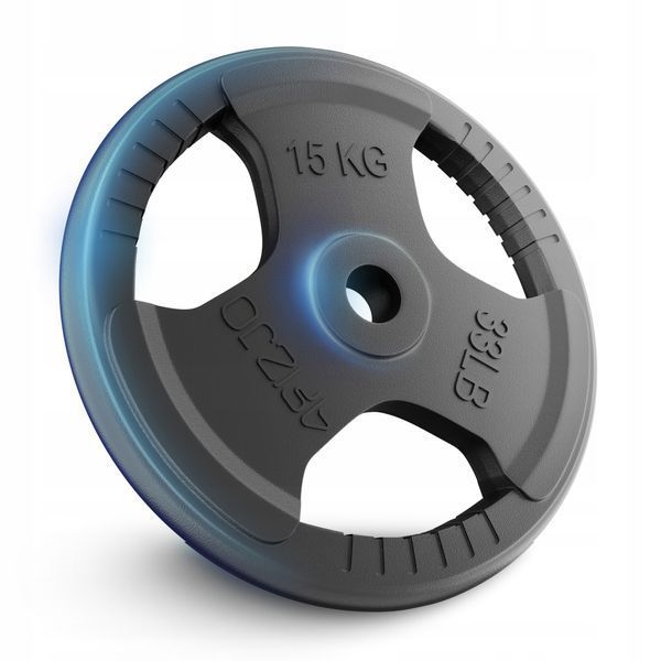 Диск металевий 4FIZJO 2 x 15 кг 26 мм Black (P-5905973401371) 5657 фото