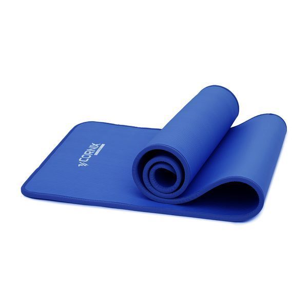 Килимок спортивний Cornix NBR 183 &times; 61 &times; 1 см для йоги та фітнесу XR-0096 Blue/Blue &mdash; фото