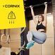 Раздвижной турник Cornix Pro+ XR-0287, 90&ndash;130 см, чёрный/красный &mdash; фото 5