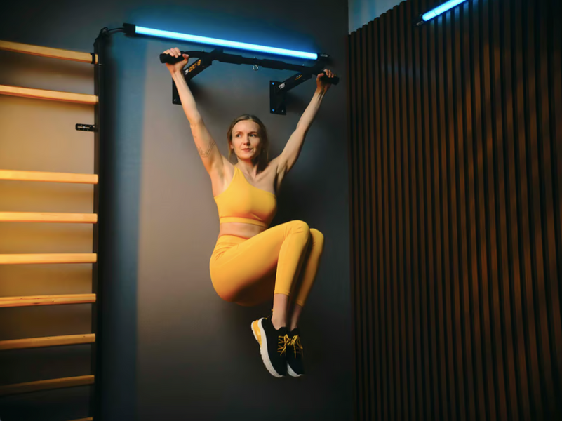 Турнік настінний Trex Sport TX-030PB, чорний &mdash; фото
