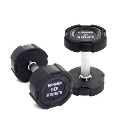 Hammer Strength urethane dumbbell, FF Series, 2.5&ndash;50 kg, 10 кг