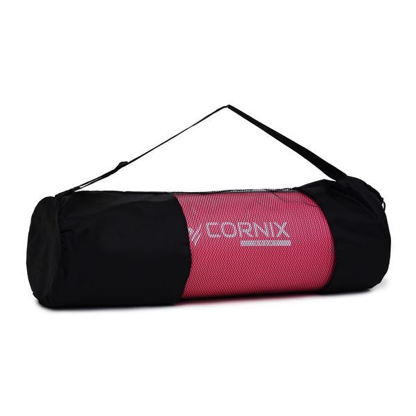 Cornix NBR Sports Mat 183 &times; 61 &times; 1 cm for Yoga and Fitness XR-0097 Pink/Pink