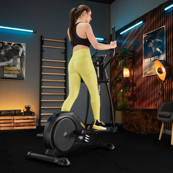 TREX Sport TX-700ECT Stark electromagnetic elliptical trainer, up to 135 kg, black