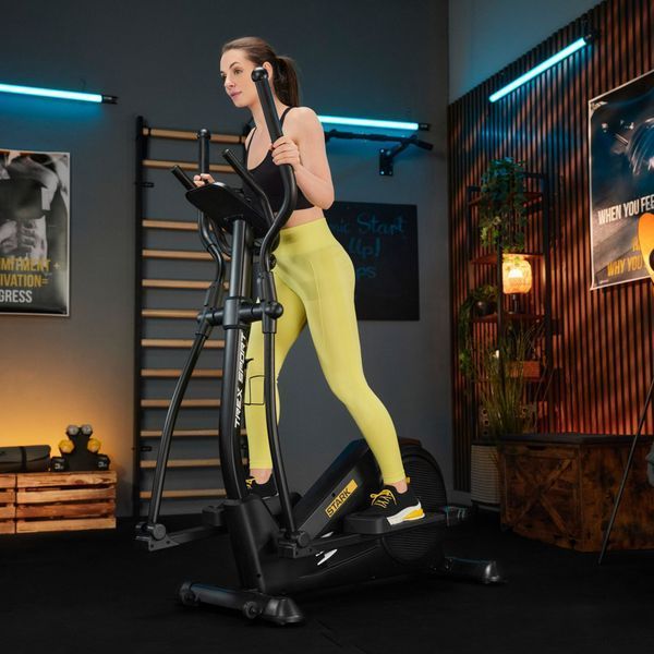 TREX Sport TX-700ECT Stark electromagnetic elliptical trainer, up to 135 kg, black