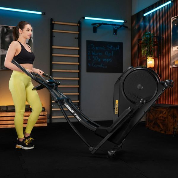 TREX Sport TX-700ECT Stark electromagnetic elliptical trainer, up to 135 kg, black