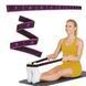 Фитнес-резинка с петлями Gymtek 12-30 кг, Латекс, сопротивление 12-30, черно-розовая &mdash; фото 3