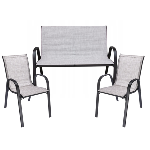 Jumi FIESTA garden furniture set, grey
