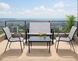 Jumi FIESTA garden furniture set, grey