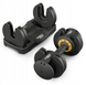 Гантель розбірна регульована Trex Sport 2-11,5 кг, 11.5 кг, ABS, чорний