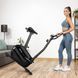 Gymtek XB1000 Magnetic Exercise Bike, Up to 125 kg, Blue