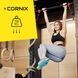 Турнік розсувний Cornix Elite XR-0291, 105&ndash;140 см, чорний/червоний &mdash; фото 4