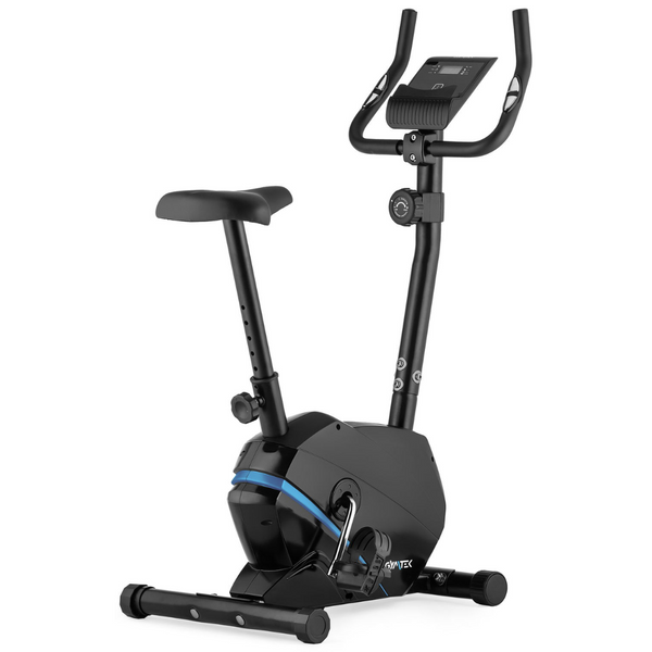 Велотренажер Gymtek XB800 магнітний, до 125 кг, синій
