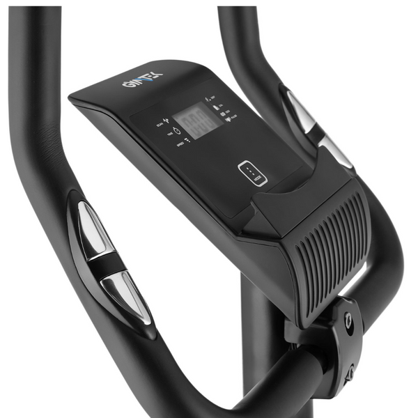 Велотренажер Gymtek XB800 магнітний, до 125 кг, синій