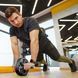 Gymtek double ab roller, black