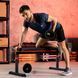 Hop-Sport PP dumbbell bar 52 cm (30 mm), 0.75 kg, ABS, silver
