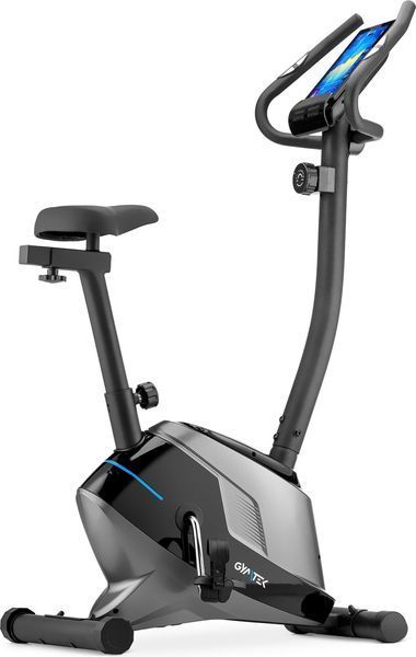 Велотренажер Gymtek XB1200 магнітний, до 135 кг, синій