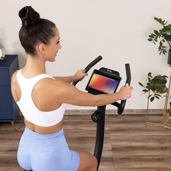 Велотренажер Gymtek XB1200 магнітний, до 135 кг, синій