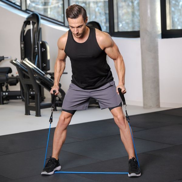 Gymtek 5-Color Resistance Band Set, PVC