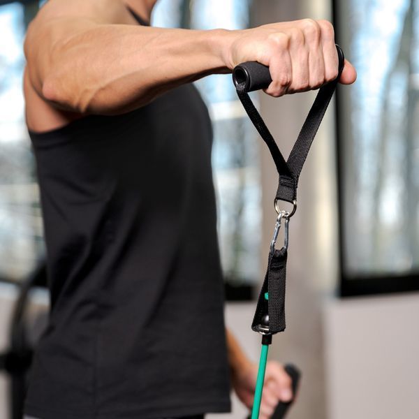 Gymtek 5-Color Resistance Band Set, PVC