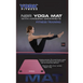 York Fitness NBR Fitness Mat with Holes 1 cm, Pink
