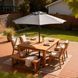 Jumi FIESTA garden umbrella 270 cm, gray