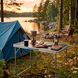 Springos 80 &times; 60 cm Folding Camping Table CS0184 Black